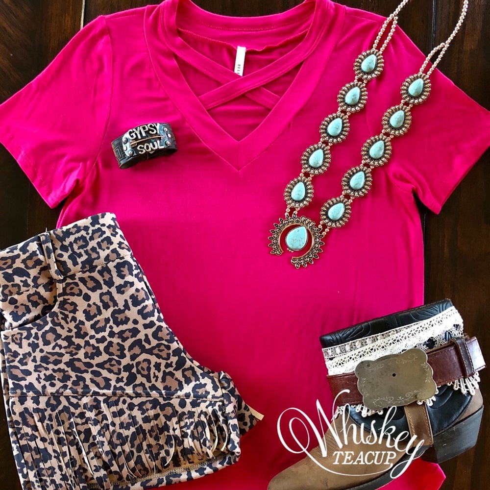 Crisscross Tee
